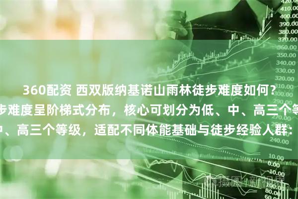 360配资 西双版纳基诺山雨林徒步难度如何？西双版纳基诺山雨林徒步难度呈阶梯式分布，核心可划分为低、中、高三个等级，适配不同体能基础与徒步经验人群：低难度路线（3