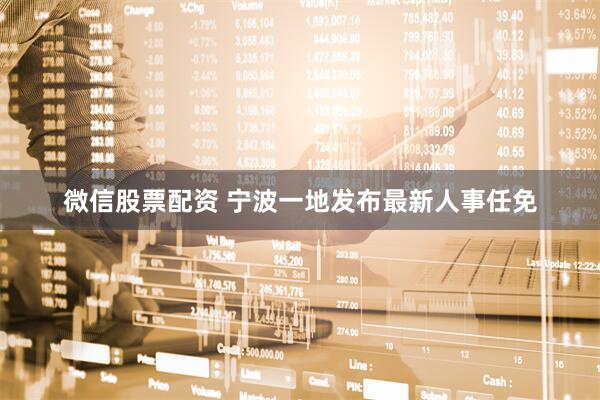 微信股票配资 宁波一地发布最新人事任免